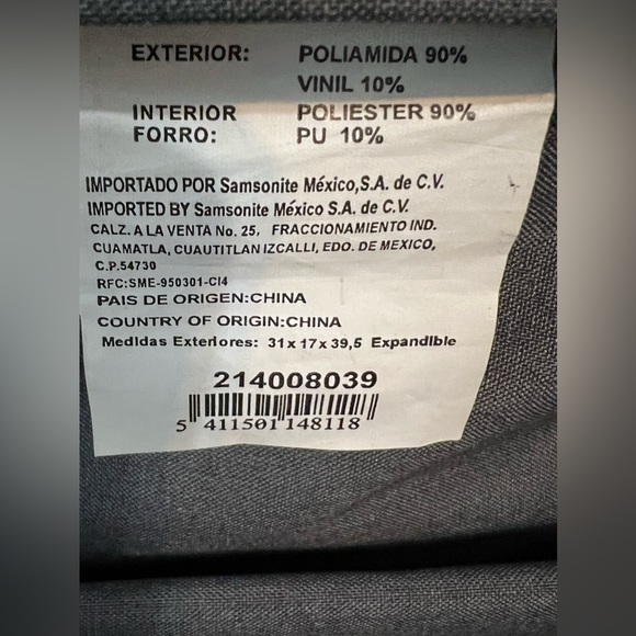 Samsonite computer backpack - Picture 4 of 4